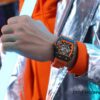 Montre Carrée Lumineuse CURREN pour Homme