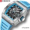 Montre Carrée Lumineuse CURREN pour Homme