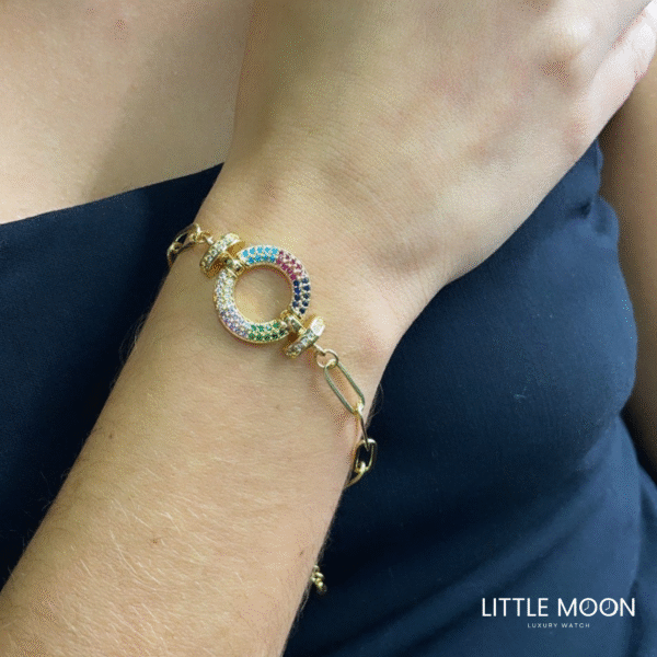 Paperclip Bracelet – Bracelet Chaîne Gourmette Élégante