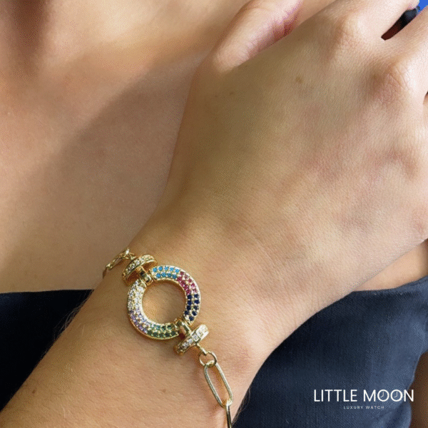 Paperclip Bracelet – Bracelet Chaîne Gourmette Élégante